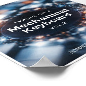 Typing on a Mechanical Keyboard Vol.2 Album Cover Poster (Ecke)