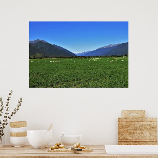 Typisch Neuseeland Poster (Küche)