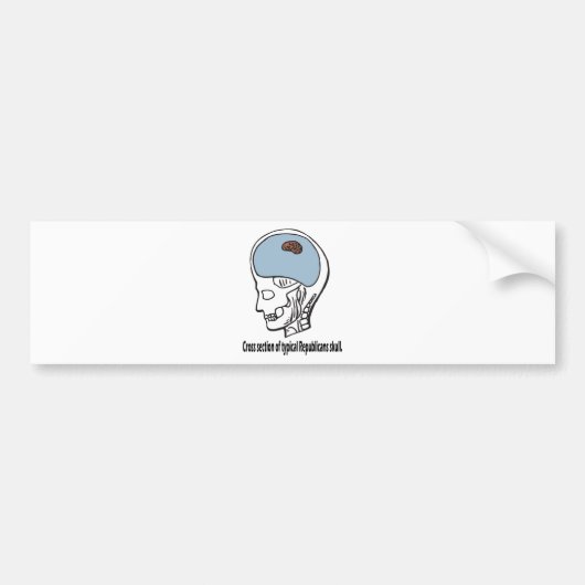 Typisch republikanisch autoaufkleber (Vorne)