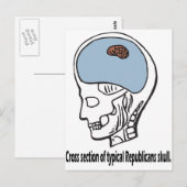 Typisch republikanisch postkarte (Vorne/Hinten)