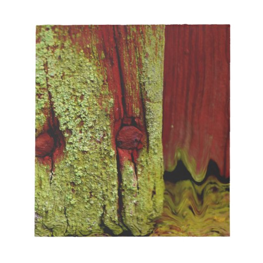 Typisch schwedische Falun rot Farbe, sehr beliebt Notizblock (Vorderseite)