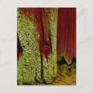 Typisch schwedische Falun rot Farbe, sehr beliebt Postkarte