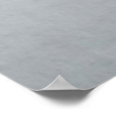 Typisch weiß gekalkte Kirche Poster (Ecke)