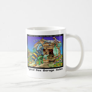 Typische Bienen-Garagenverkäufe Lustige Geschenke  Kaffeetasse