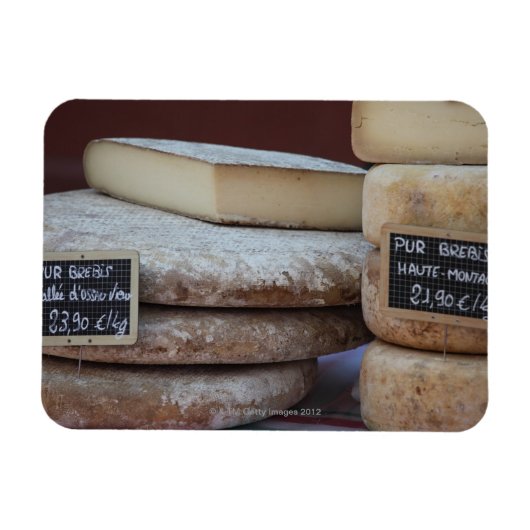 typische Käsesorten der Pyrenäen Magnet (Horizontal)