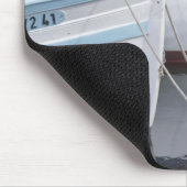 Typische provenzalische Fischerboote in 2 Farben Mousepad (Ecke)