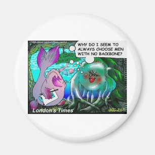 Typische Quallenfische Beziehungen Funny Gifts & T Magnet