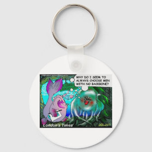 Typische Quallenfische Beziehungen Funny Gifts & T Schlüsselanhänger