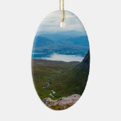 Typische schottische Highlands-Landschaft - Schott Keramik Ornament (Rechts)