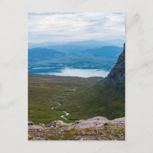 Typische schottische Highlands-Landschaft - Schott Postkarte