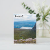 Typische schottische Highlands-Landschaft - Schott Postkarte (Stehend Vorderseite)