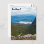 Typische schottische Highlands-Landschaft - Schott Postkarte (Vorne/Hinten)