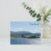 Typische schottische Highlands-Landschaft - Schott Postkarte (Stehend Vorderseite)
