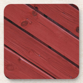 Typische schwedische Falun Farben, rot Farbe Getränkeuntersetzer