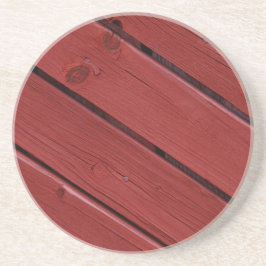 Typische schwedische Falun Farben, rot Farbe Getränkeuntersetzer