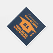 Typische Servietten der High School High School (Ecke)