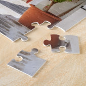 typische Straße von Mykonos Puzzle (Seite)