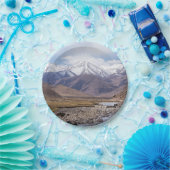 Typische tibetische Berglandschaft Pappteller (Party)