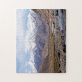 Typische tibetische Berglandschaft Puzzle (Vertikal)