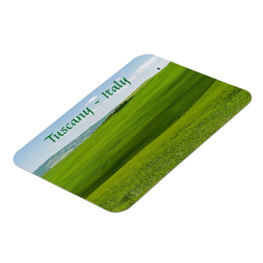 Typische toskanische Landschaft Magnet (Linke Seite)