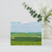 Typische toskanische Landschaft mit Hügeln - Itali Postkarte (Stehend Vorderseite)