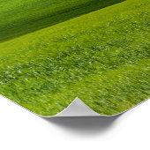 Typische toskanische Landschaft Poster (Ecke)