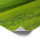 Typische toskanische Landschaft Poster (Ecke)