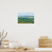 Typische toskanische Landschaft Poster (Küche)