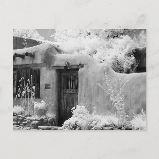 Typische Tür und Eingang in Santa Fe, neu Postkarte (Vorderseite)