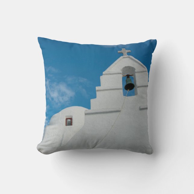 Typische weißgetünchte Kirche Kissen (Vorderseite)