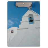 Typische weißgetünchte Kirche Klemmbrett (Vorderseite)