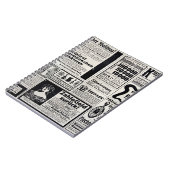 Typische Werbung in deutscher Sprache in einer neu Notizblock (Linke Seite)