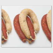 Typische Würste des Portugiesen Geschenkpapier (Flach)