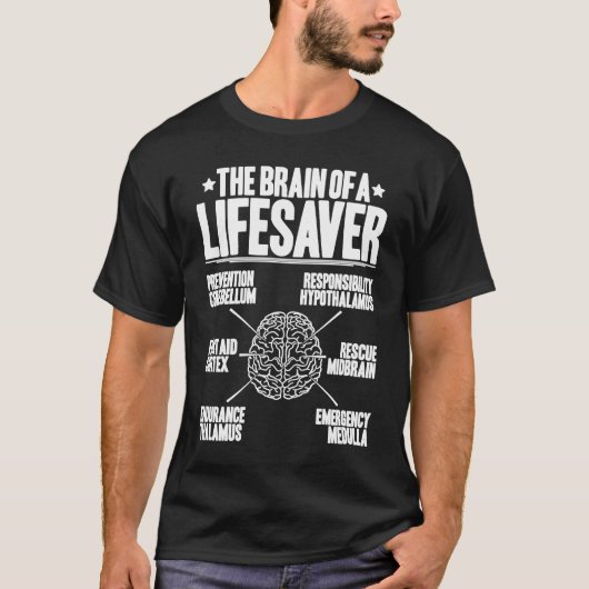 Typischer Brain Lifesaver T-Shirt (Vorderseite)