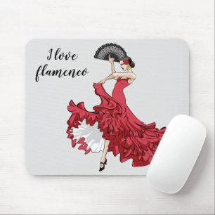 Typischer Flamenco-Mousepad Mousepad