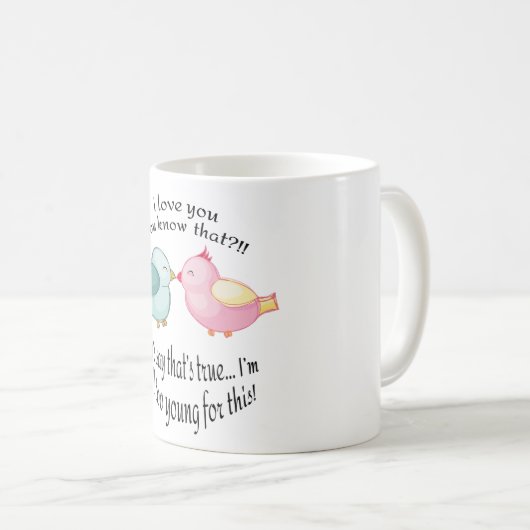 Typischer personalisierter Mug Kaffeetasse (VorderseiteRechts)