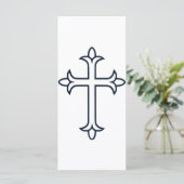 Typisches Christliches Kreuz (Stehend Vorderseite)