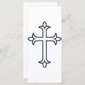 Typisches Christliches Kreuz (Vorne/Hinten)