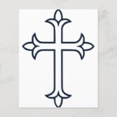 Typisches Christliches Kreuz (Vorderseite)