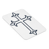 Typisches Christliches Kreuz Magnet (Rechte Seite)