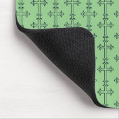 Typisches Christliches Kreuz Mousepad (Ecke)