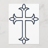 Typisches Christliches Kreuz