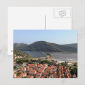 typisches Dorf KROATIEN Postkarte (Vorne/Hinten)