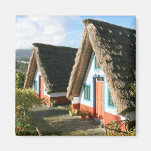 Typisches Haus auf Madeira, Portugal Magnet