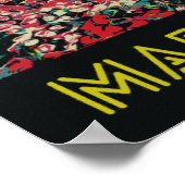 Typisches Haus Madeira Portugal Poster (Ecke)