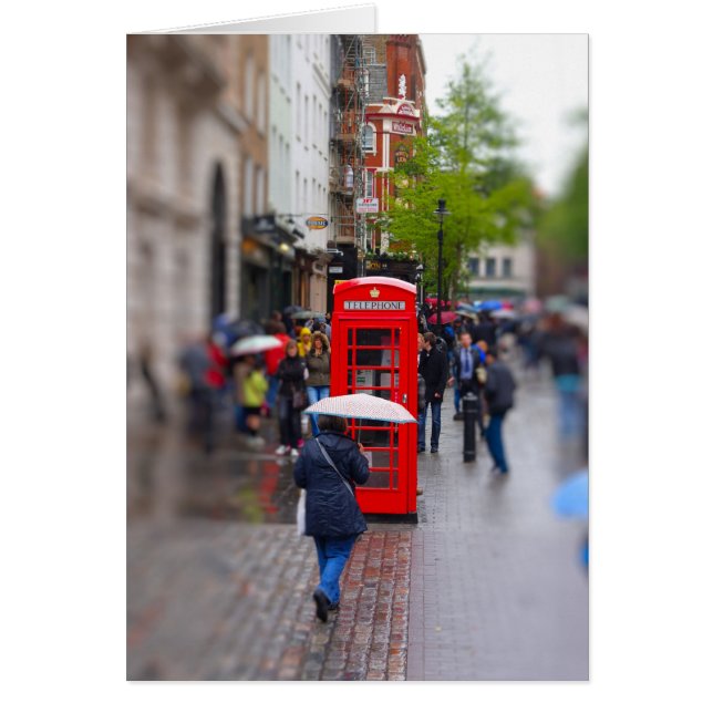 Typisches London - Vergessen Sie nicht die Umbrell (Vorne)