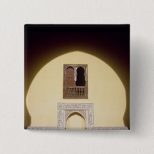 Typisches marokkanisches Fenster Button