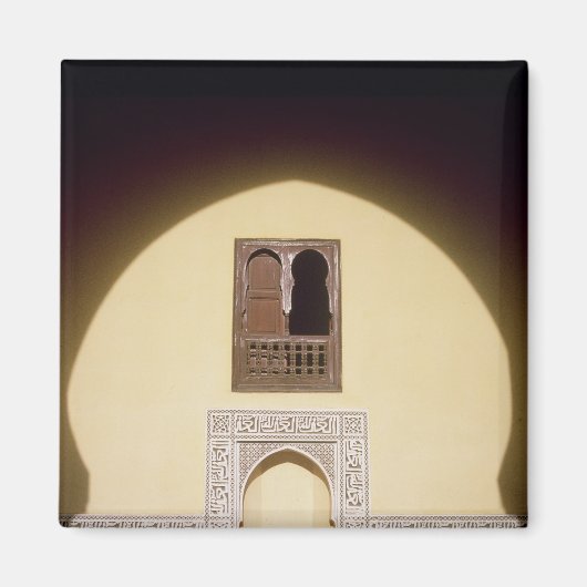 Typisches marokkanisches Fenster Magnet (Vorne)