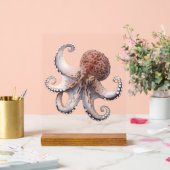 Typisches Octopus Desk-Zeichen Acrylschild (Hochzeit)