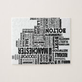 Typkarte von größerem Manchester Puzzle (Horizontal)